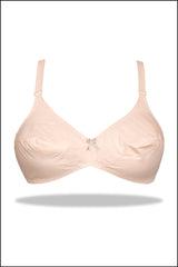 Black Luxury Everyday Knitted Cotton Bra (Pack of 4)