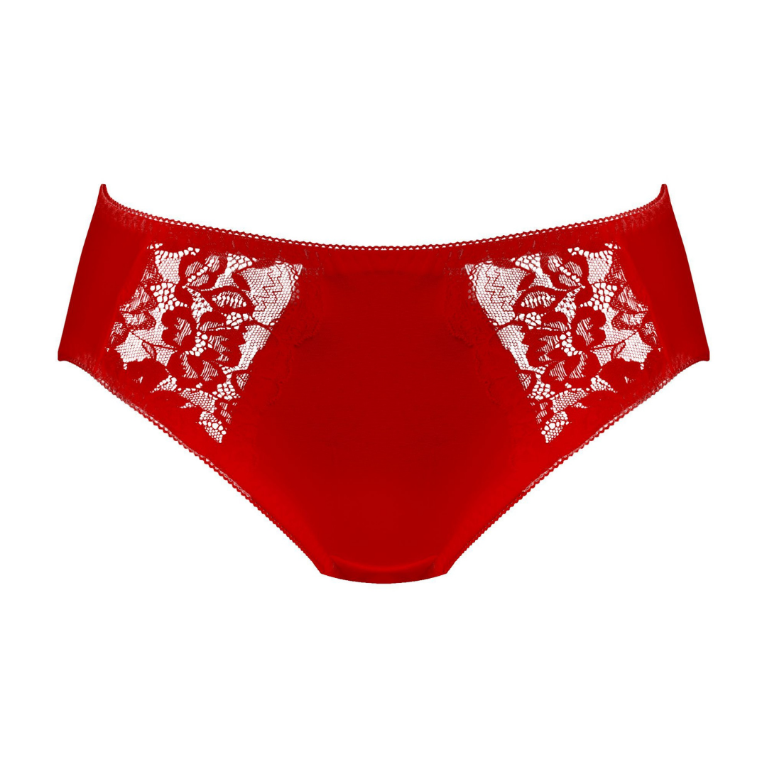 Beige Lacy Net Panty