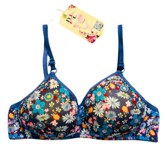 PINK LADY LIGHTLY PADDED FLORAL PRINTED BRA