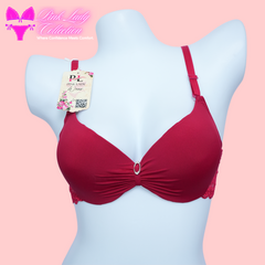Rose Padded Wired or Wirefree Lace Bra