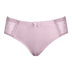 Beige Lacy Net Panty