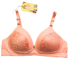 Pink Chromatic Light Padded Bra