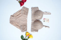 Dreamy Night Comfort Imported Lacy Padded Bra n Pantie Set