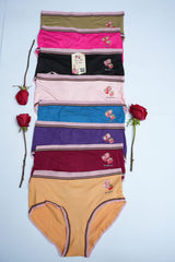 Pink Lady Stylish and Comfort Pantie with Lace (Pack of 5)