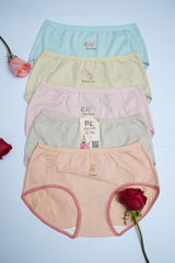 Hipster Bikini Soft Stretchable Bunny`s Briefs (Pack of 5)