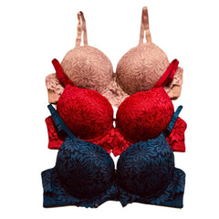 Pink Lady Double padded Push up Bra