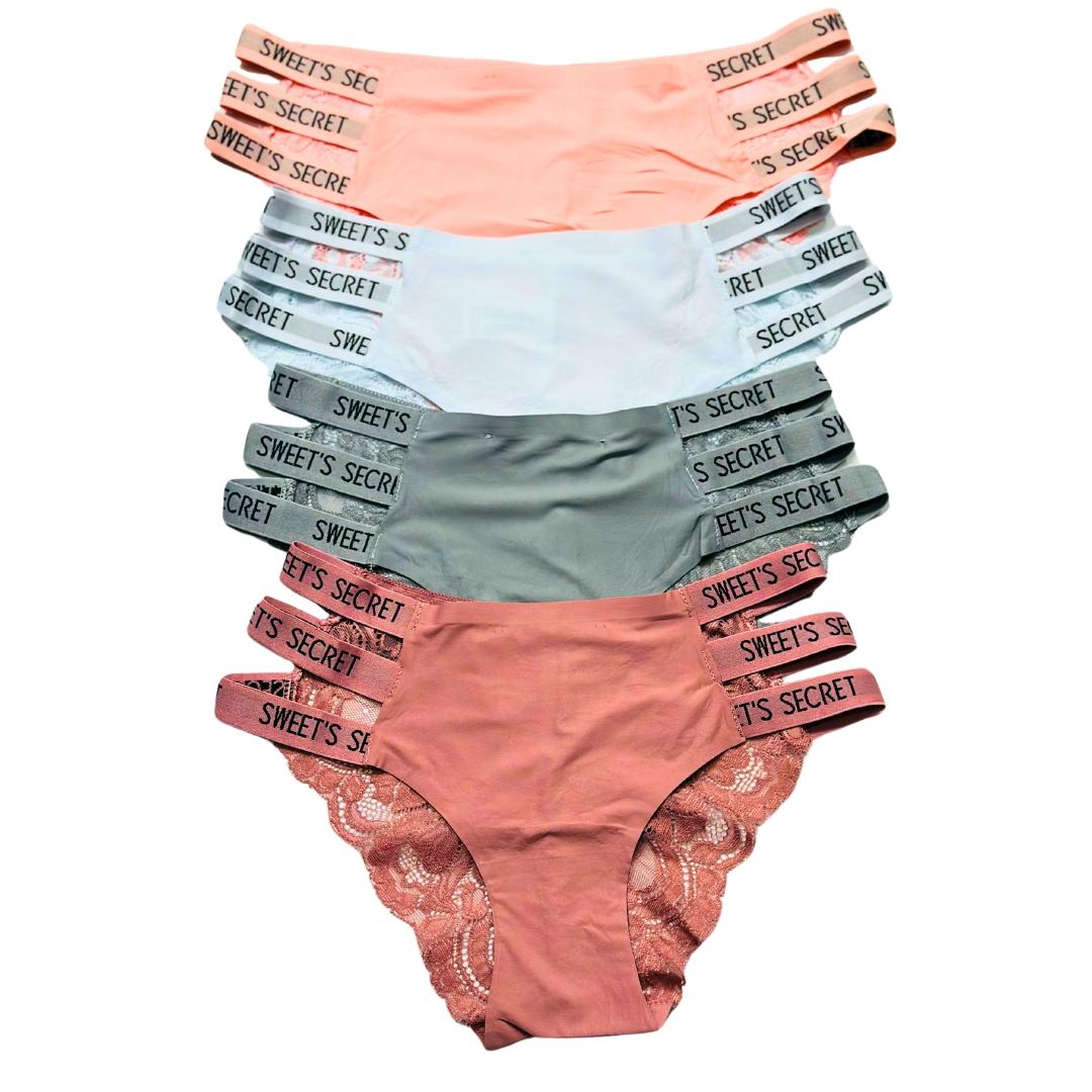 Pink Lady 3 Strap Panty (Pack of 3)