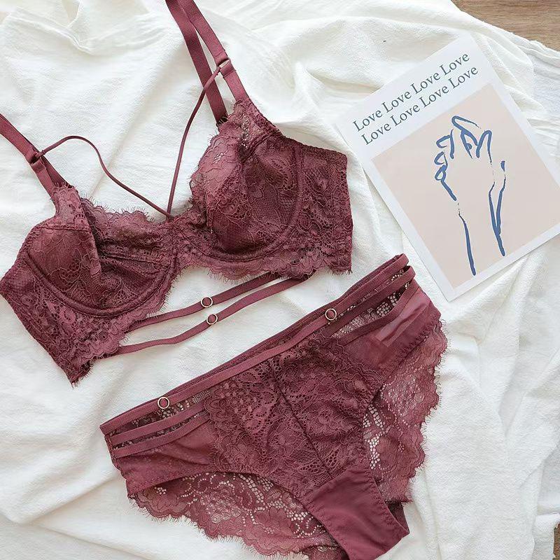 Pink Paradise laced Bra N Panty Set