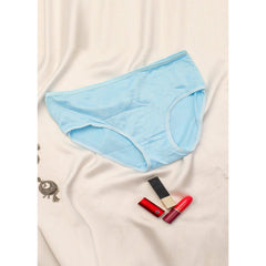 Assorted Color Plain Soft Cotton Bikini Panties (PACK OF 5)